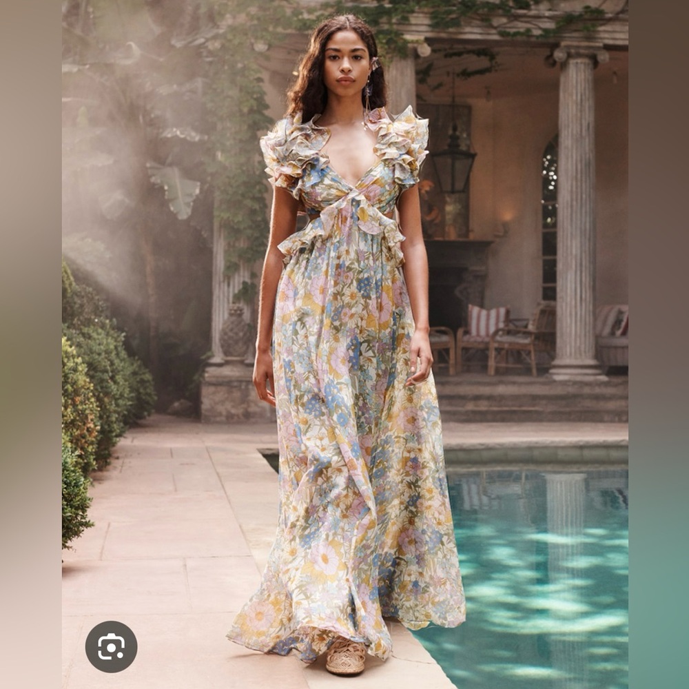Zimmermann Floral Maxi Dress - Multicolor